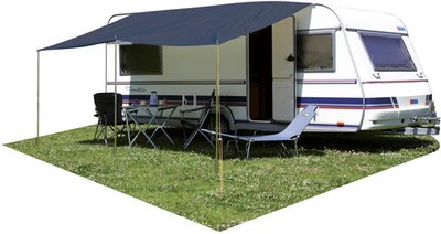 Eurotrail Basic Sonnendach, 200x240cm, blau
