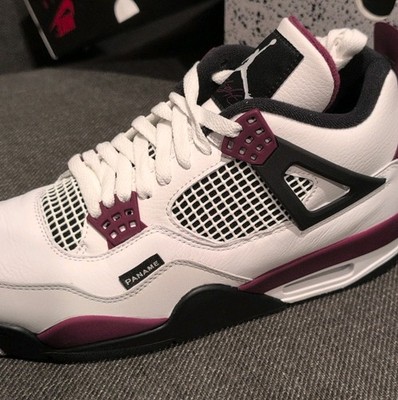 Jordan Air Jordan 4 Retro PSG White Bordeaux CZ5624-100 2020