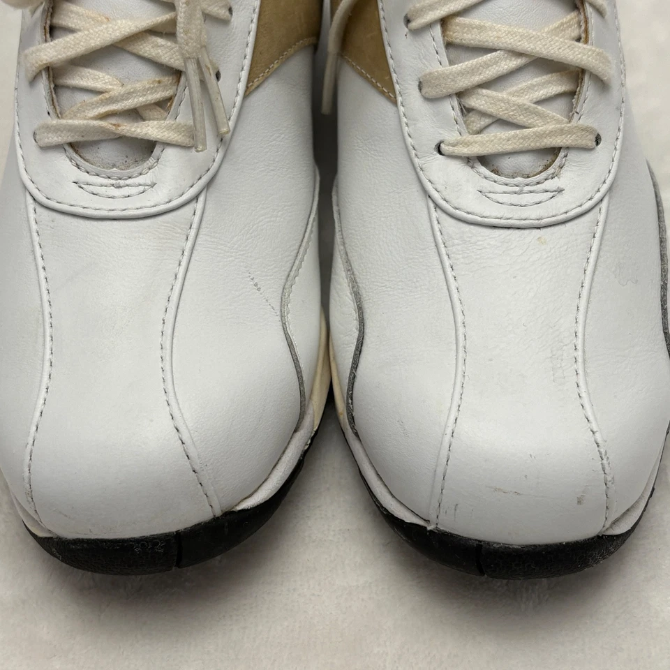 Zapato de golf Etonic G Sok Goodyear sin clavos para mujer talla 6,5 cuero blanco Foto 3 de 4