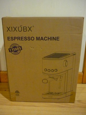 BRAND NEW XIXUBX ESPRESSO MACHINE WITH MILK FROTHER 42 Oz WATER TANK CAPACITY