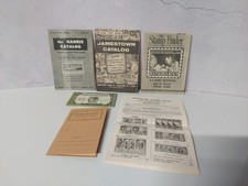Vintage Lot Of Stamp Catalog Books Finder Currency Converter 1960s Stamp Wallet