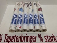 Papiertapete P+S 6X 05676-10 (6Rollen) Kindertapete FußBall Motiv Weiß Bunt