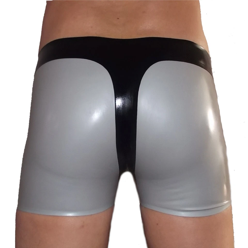 Latex String -Slip mit Reißverschluss (XXL) - Bild 2 von 4