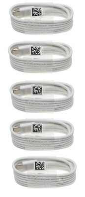 5x 3FT Fast Charging Cord Type C Cable For Samsung Galaxy A01 A11 A21 A51 A71
