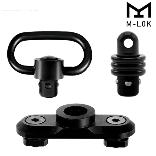 M-LOK QD Sling Mount Swivel with Quick Detach Stud Attachment MLOK Sling Swivels - Picture 19 of 26
