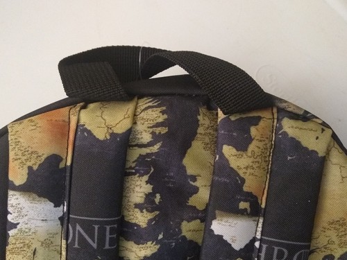 New HBO Game Of Thrones Backpack. Unused. Map Design. Westeros. Back to School - Picture 4 of 12