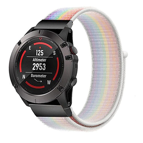 đ„Nylon Sport LOOPđ„Armband FĂŒr Garmin Fenix 7 7S 7X 6 6S 6X Pro 5 5X Plus 3 HR - Bild 25 von 169