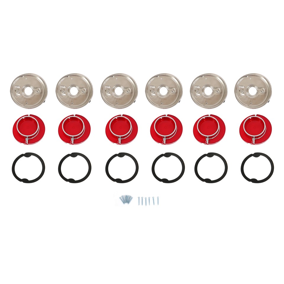 64 Tail light set includes bases gaskets lenses ornaments | Show Cars 64 Tail light set includes bases gaskets lenses ornaments | Show Cars
