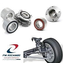 Mozzo Ruota Anteriore Per Suzuki LTZ-400 / LTZ-250 QuadSport – Con Prigionieri E Cuscinetto, Ricambio Compatibile 2003-2014