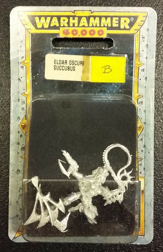Warhammer 40K blister Dark Eldar ELDAR OSCURI SUCCUBUS SEALED - Imagen 2 de 3