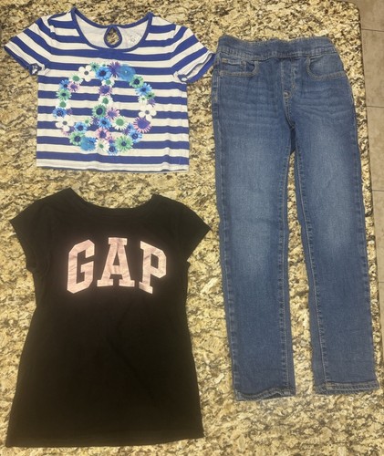 Girls Clothes Size 7 & 8 - Jeans, Shirts, Bathing Suit, Etc! EUC! AE, CP, GAP, + - Picture 8 of 11