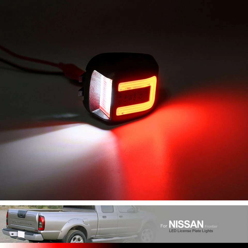 2x Lámpara de luz LED de matrícula para Nissan Frontier Titan Armada Xterra Suzuki Foto 3 de 4