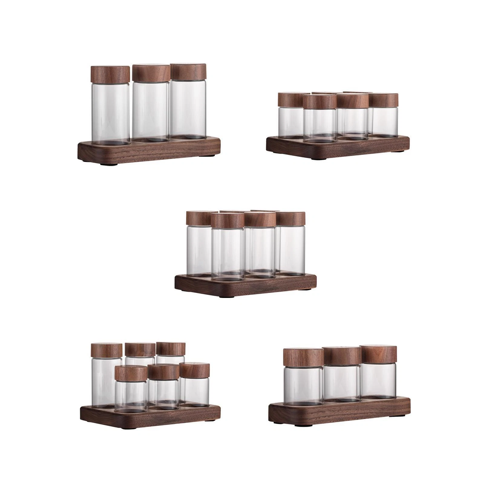 Coffee Bean Tubes Coffee Bean Vial Tea Dustproof Candy Sealed Lid Coffee Storage