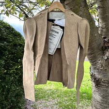 H&m X Maison Martin Margiela Suede Jacket Size 6 - Collectors Item!