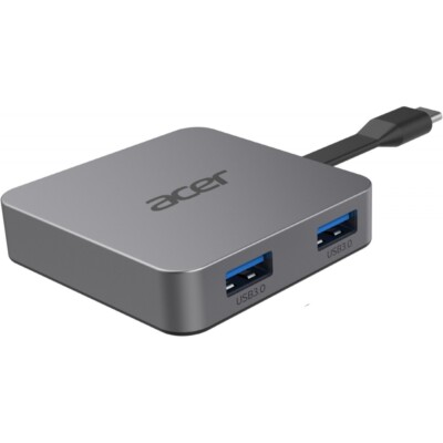 Acer 4 in 1 Portable Mini Dock Dockingstation HDMI Port 4K 30Hz PD-Anschluss NEU