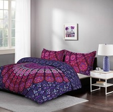 Indian Mandala Doona Duvet Cover Quilt Single Twin Size Bedding Throw Set B3