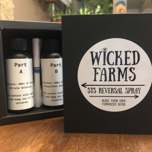 STS (Silver Thiosulfate) Wicked Farms Reversal Spray Kit To Make Feminized Seeds