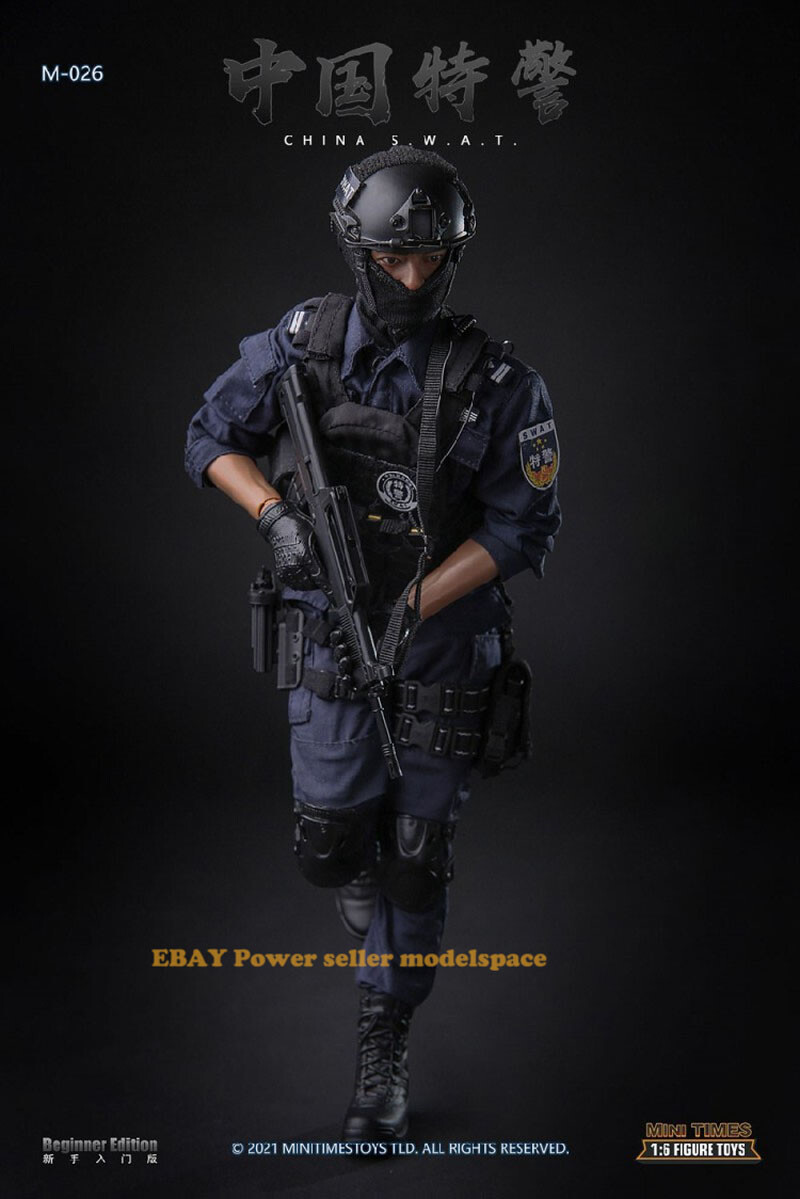 IN STOCK Mini Times toys 1/6 M026 Chinese SWAT Male Soldier