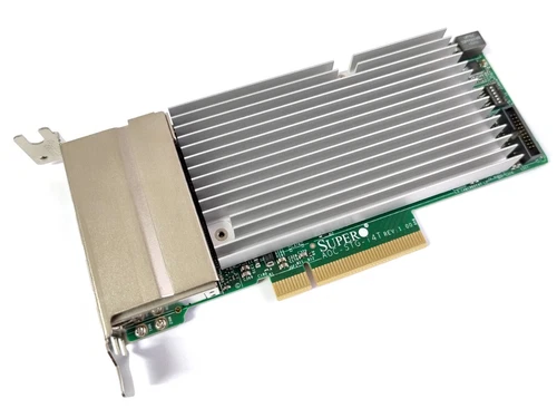 Supermicro AOC-STG-i4T 10Gigabit 10GBe BaseT Quad Port Server NIC Intel X557-T4