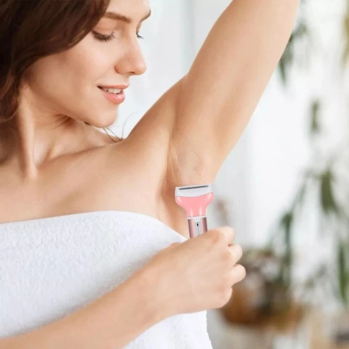 4 In 1 Women Electric Shaver Rechargeable Waterproof Razor Painless Epilator - Picture 2 of 11