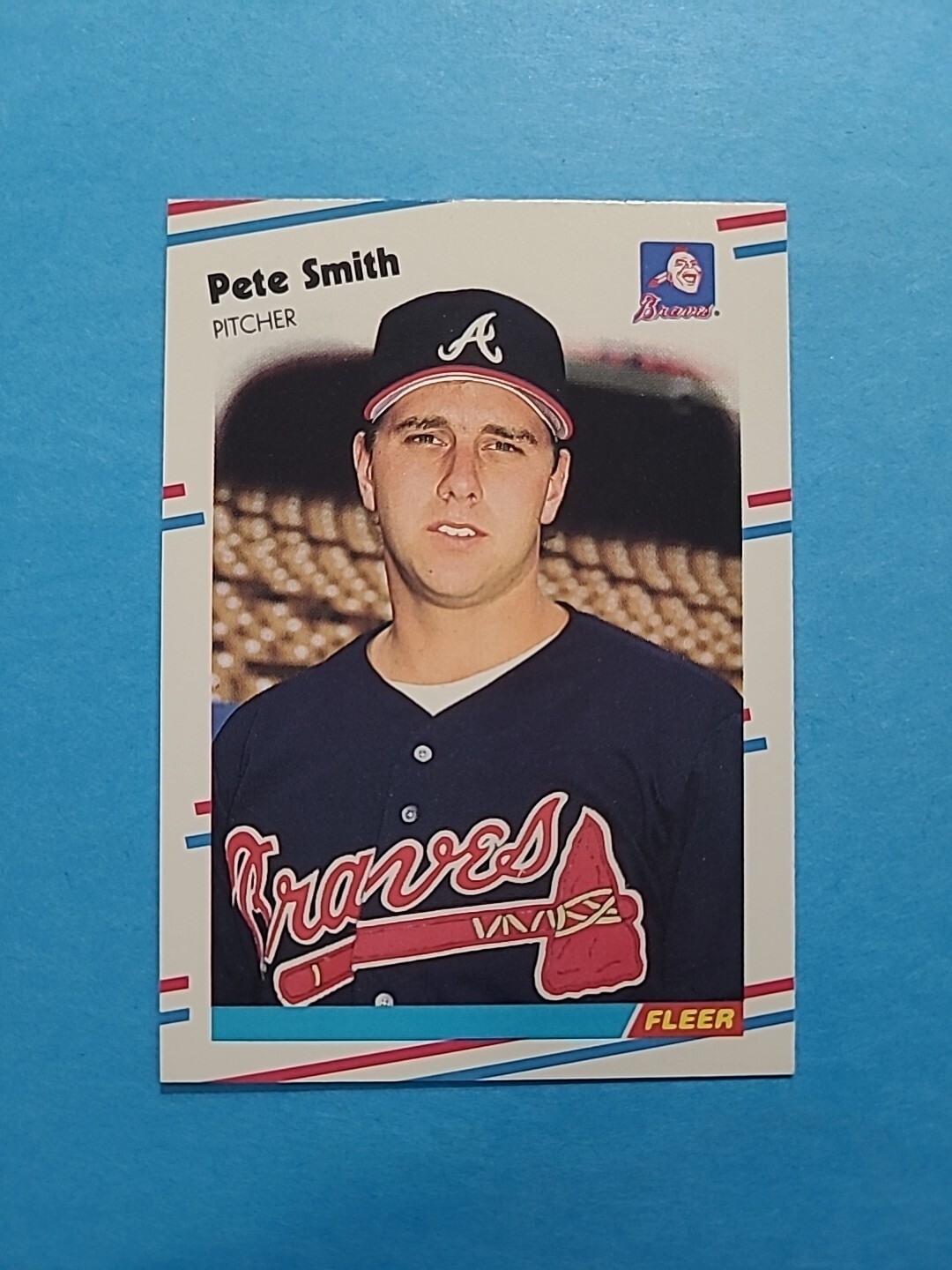 PETE SMITH 1988 FLEER UPDATE BASEBALL CARD # U-73 H0019