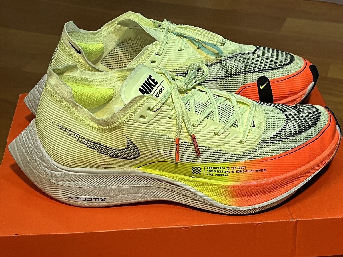 Nike ZoomX VaporFly Next％2 イエロー/グリーン Nike ZoomX Vaporfly Next% 2 - Barely Volt (Yellow) 2021