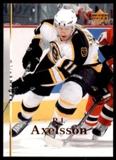 2007-08 Upper Deck P.J. Axelsson Boston Bruins #167