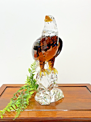 Swarovski Crystal Bald Eagle Limited Edition W/Case And COA Only