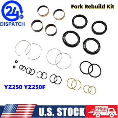 Mrsovax Fork Rebuild Kit – Dust Seals & Oil Seals For Yamaha YZ250F 2001-2003 & YZ250 1996-2003 – Front Fork Bushings