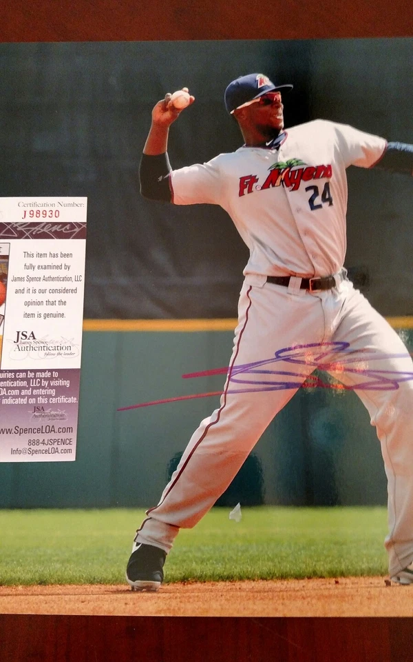 Minnesota Twins Miguel Sano SIGNED 11x14 Minor League Photo - JSA Certified - Image 2 of 4