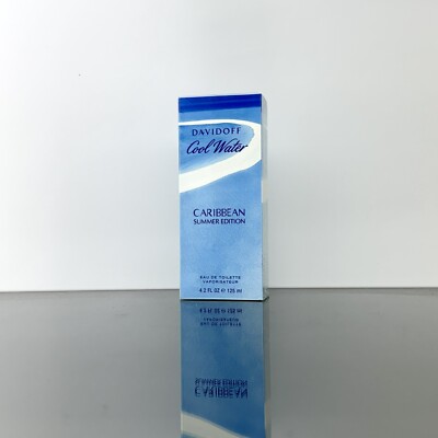 Cool Water CARIBBEAN SUMMER EDITION Men Cologne 4.2oz EDT Spr NEW-SEALED (BS28