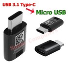 Samsung Original Micro USB to Type-C Converter Adapter For Galaxy S9 Plus Note8
