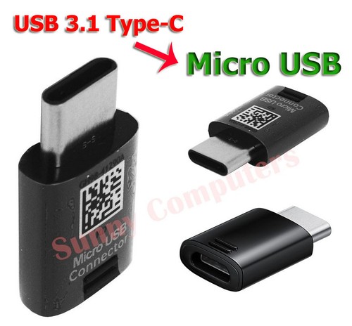 Premium Micro USB to Type-C Adapter For Samsung Galaxy S25+ Ultra S25 5G Charger - 第 1/1 張圖片