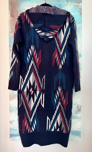 ARIAT WOMENS CHIMAYO COATIGAN SOUTHWESTERN CARDIGAN SWEATER SZ GENEROUS XS-NWT - Picture 2 of 4