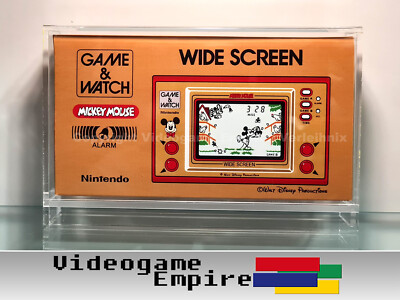 1x ACRYL BOX für Game & Watch Wide Screen New Widescreen Schutzhülle Protector