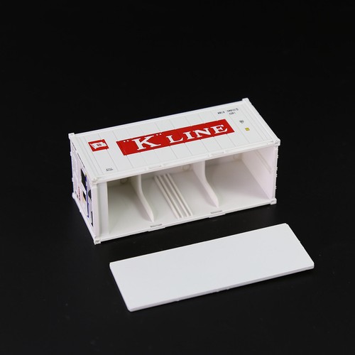 Evemodel 3pcs HO Scale 20ft 1:87 Hi-Cube Refrigerator 20' Reefer Container C8727 - Picture 4 of 15