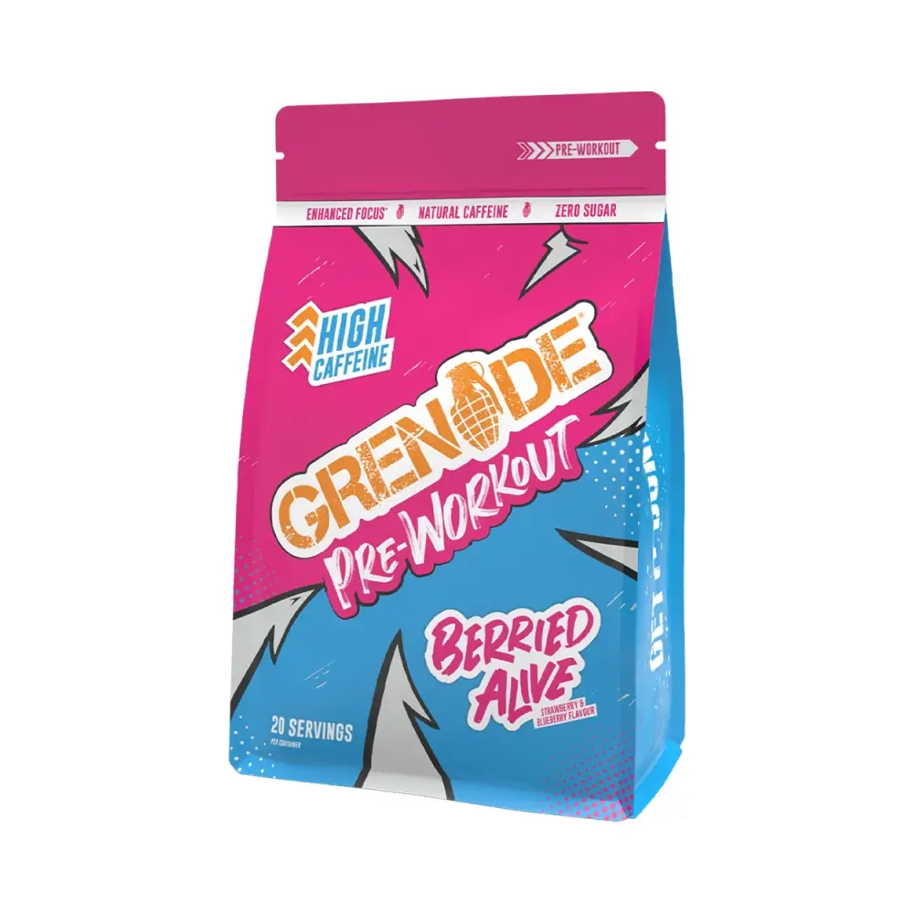 Grenade Pre-Workout (20 serv) Berried Alive (98,70 EUR/kg)