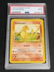 1999 Pokemon Game PSA 9 Mint Base Set Charmander #46