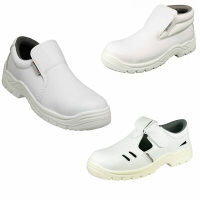 Arbeitsschuhe Kochschuhe Bäckerschuhe Sicherheitsschuhe Weiß Schutzschuhe 36 -47