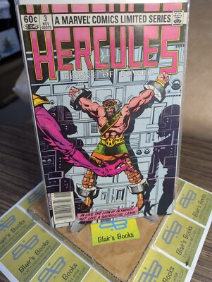 Marvel HERCULES #3 *Newsstand Edition* [1982] VF 7.5-8.0; Galactus Cameo
