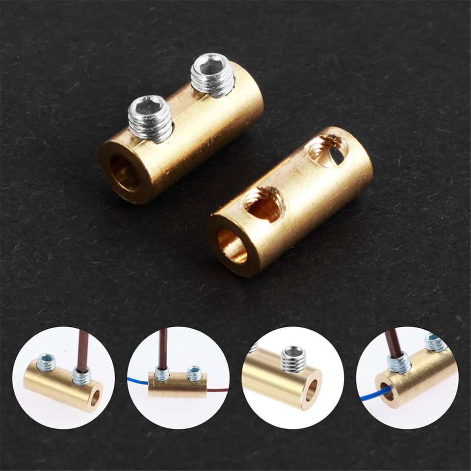 10Pcs Wire Connector Kit 80A Copper Splicing Wiring Connector