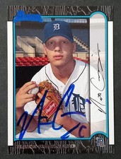 1999 Bowman SIGNED: Nate Cornejo, TIGERS #187