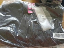 New Linea By Louis Dell'olio Size Xl 1x Zebra Jacquard Button Front Jacket New