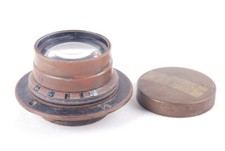 Sale Bausch Lomb Tessar f4.5 5x7 Large Format Lens w/ Front Cap
