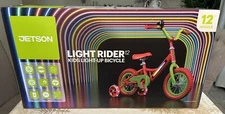 Jetson Light Rider 12" Kids' LED Bike Light Up Frame includes Training Wheels