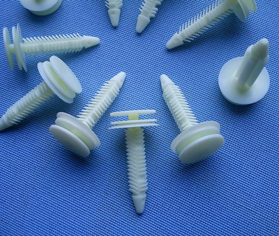 20x Verkleidung Clips Befestigung Klips Halter Tür Universal GM 6,5mm weiß 127