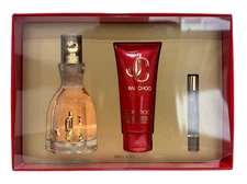 Jimmy Choo I Want Choo Gift Set for Women - 3oz EDP+0.25oz EDP+3.3oz Body Lotion