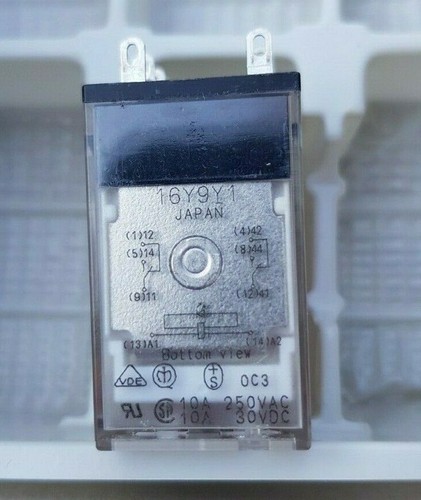 Omron MY2IN 240v DC Power Relay 10A 16Y9Y1 Non Latching - NOS New Old Stock - Picture 2 of 6