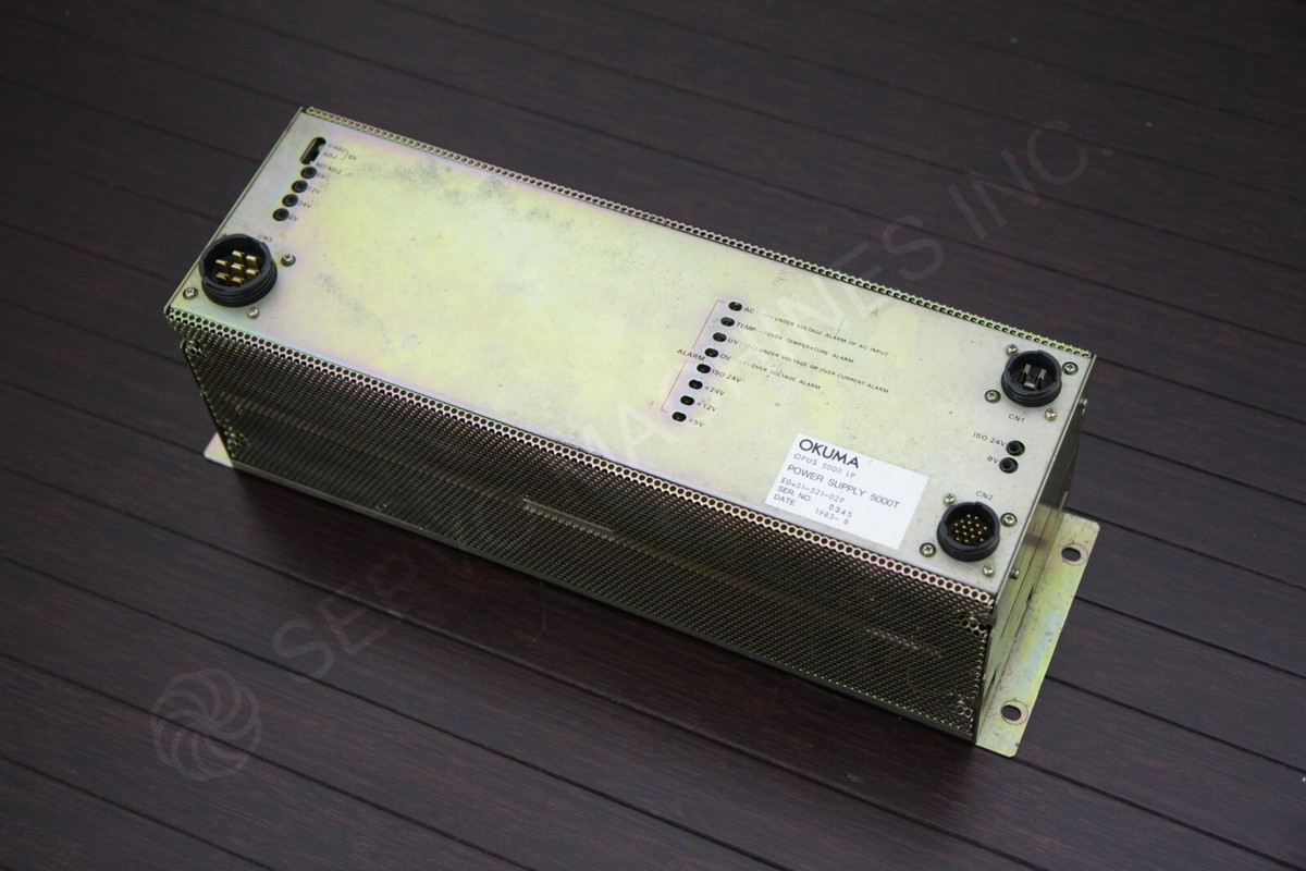 OKUMA OPUS 5000 LP POWER SUPPLY E0451-521-029 WITH 90 DAYS OKUMA OPUS 5000 LP POWER SUPPLY E0451-521-029 WITH 90 DAYS