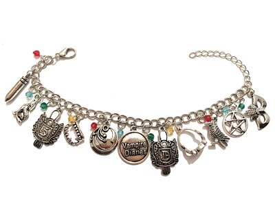 The Vampire Diaries Armband Tagebücher Vampire Damon Stefan Elena nickelfrei